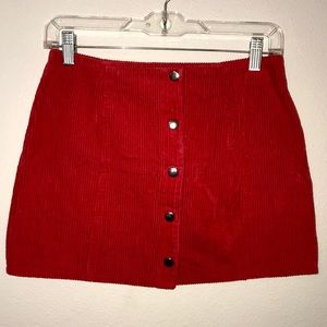 Corduroy Skirt